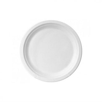   Eld. Menütányér cukornád 22,5 cm BIO lebomló 125db/cs 12658