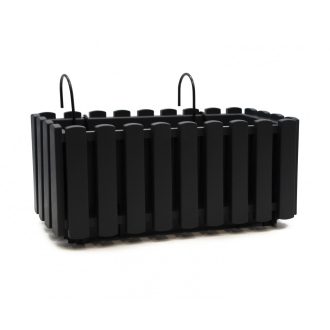 Balkonláda akasztóval Boardee Fencycase antracit 58cm