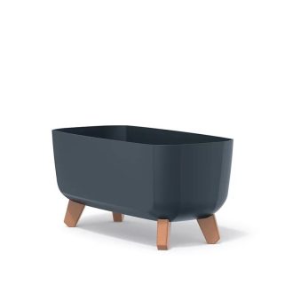 Virágcserép Gracia Case antracit 40cm