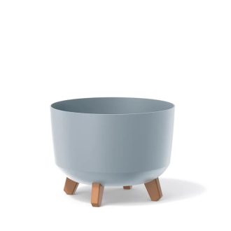 Virágcserép Gracia normál szürke 40cm