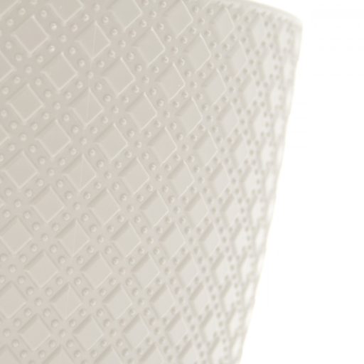 Virágcserép Orient fehér 22cm