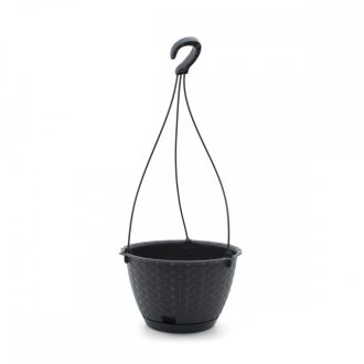 Függőcserép Ratolla antracit 24cm