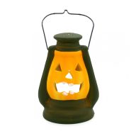 Mécsestartó kerámia tök viharlámpa 16cm