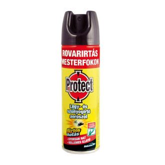   Protect légy és szúnyogirtó aeroszol 200ml UN 1950 AEROSOLOK, gyúlékony, 2.1, (D)