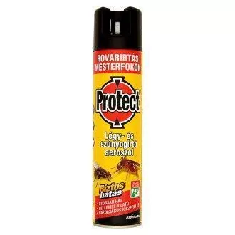 Protect légy és szúnyogirtó aeroszol 400ml. UN 1950 AEROSOLOK, gyúlékony, 2.1, (D (Terméktörzsből)