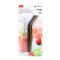 Fém szívószál kefével 4db/cs 15046