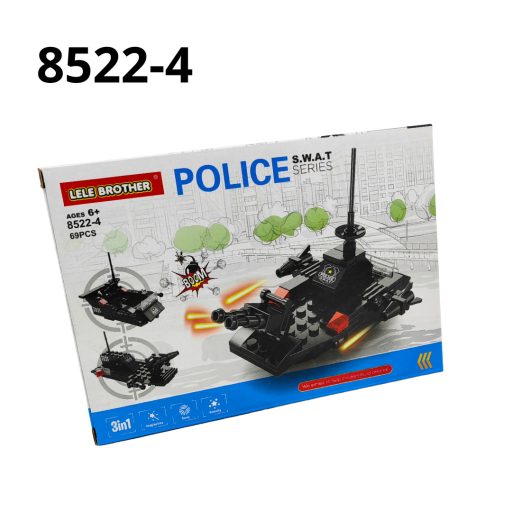 Játék Lele S.W.A.T vegyes építőjáték 8522-es ST4035