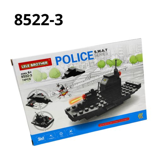 Játék Lele S.W.A.T vegyes építőjáték 8522-es ST4035