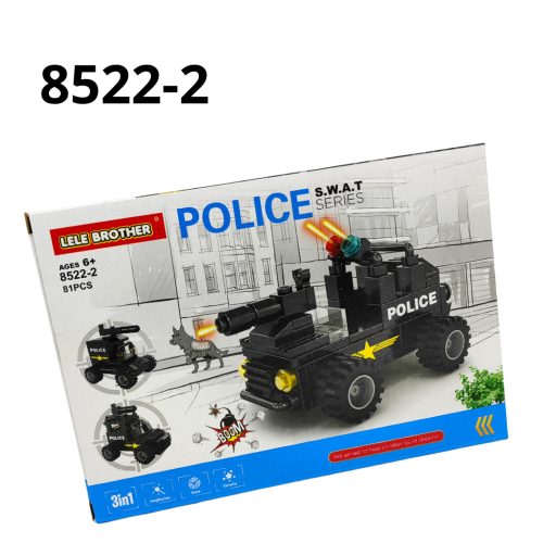 Játék Lele S.W.A.T vegyes építőjáték 8522-es ST4035