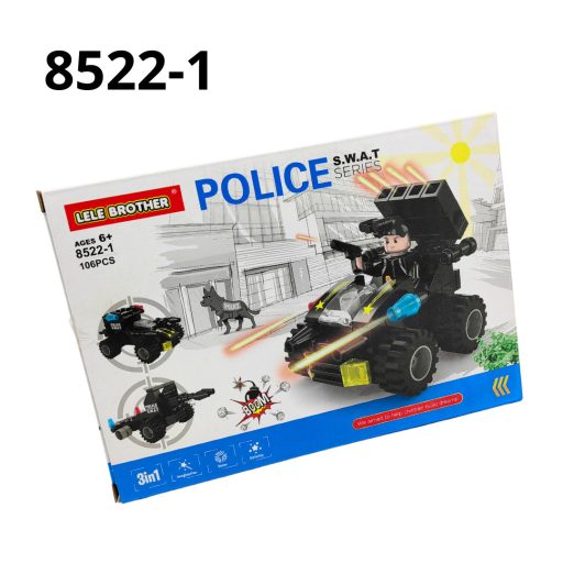 Játék Lele S.W.A.T vegyes építőjáték 8522-es ST4035