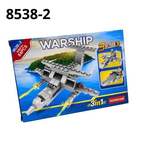 Játék Lele hadihajó vegyes építőjáték 8538-as ST4599