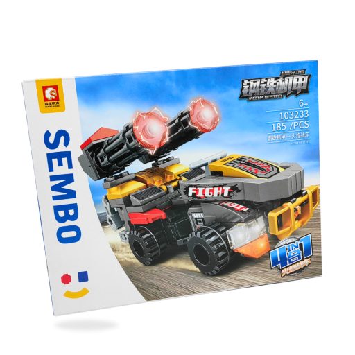 Játék Sembo robot,gépek vegyes építőjáték 103236-os ST5813