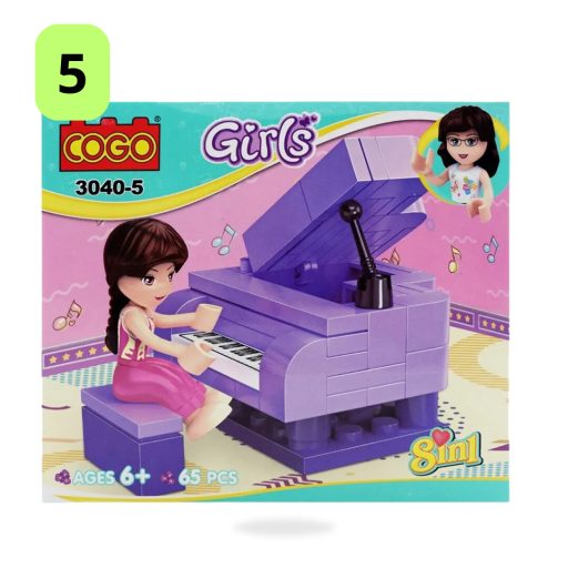 Játék Cogo Girls vegyes építőjáték 3040-es ST5888
