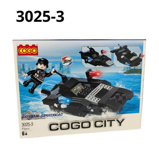 Játék Cogo S.W.A.T. vegyes építőjáték 3025-ös ST5919