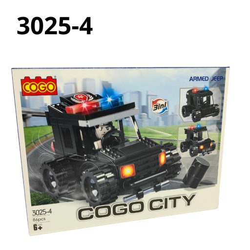 Játék Cogo S.W.A.T. vegyes építőjáték 3025-ös ST5919