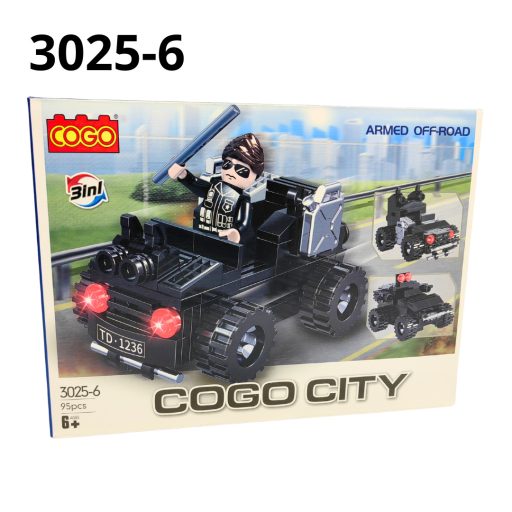 Játék Cogo S.W.A.T. vegyes építőjáték 3025-ös ST5919