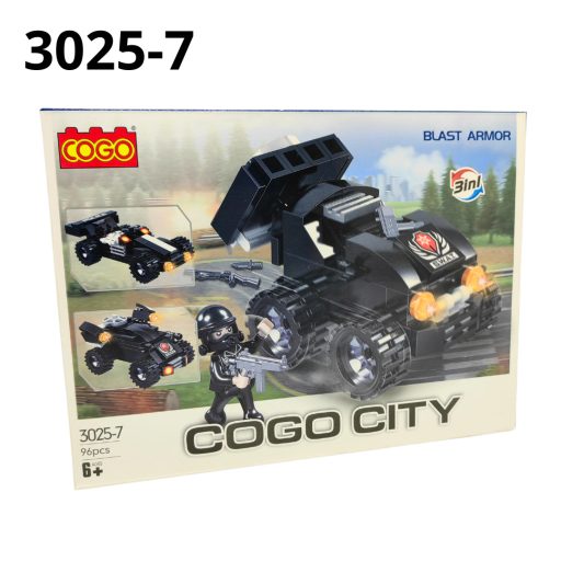 Játék Cogo S.W.A.T. vegyes építőjáték 3025-ös ST5919