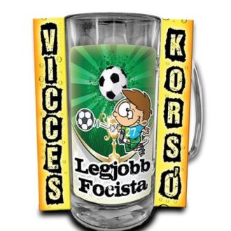 Vicces korsó 3dl - Legjobb focista