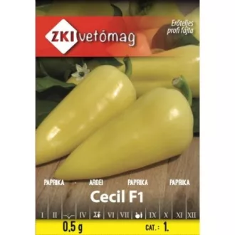 Vmag paprika Cecil F1 0,5g ZKI