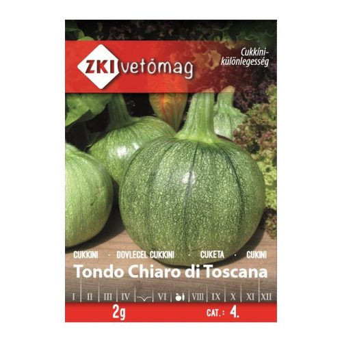 Vmag cukkini kerek Tondo Chiaro di Toscana 2g ZKI
