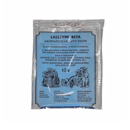 Lallzyme Beta aromafelszabadító enzim borhoz/pálinkához 10g